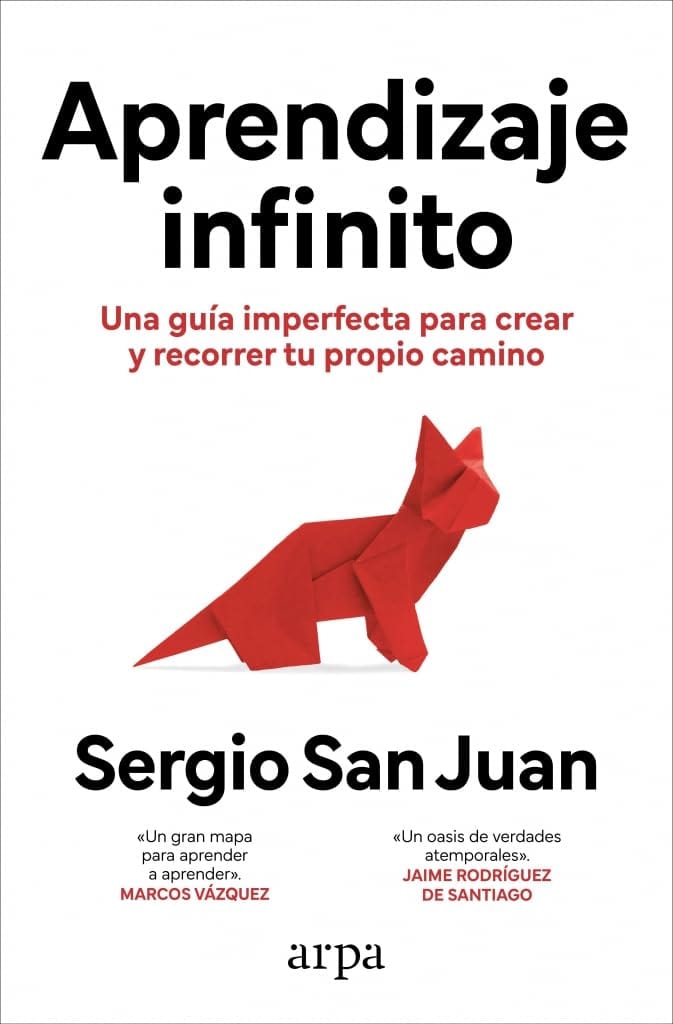 Portad del libro Aprendizaje Infinito de Sergio San Juan